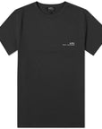 A.P.C Men's Item Logo T-shirt Black - A.p.cT-Shirts