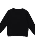 Balmain Boys Logo Sweater Black - Balmain KidsSweaters