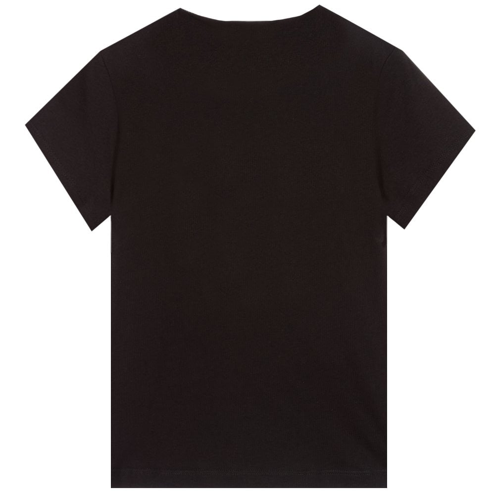 Balmain Boys Logo T-shirt Black - Balmain KidsT-shirts