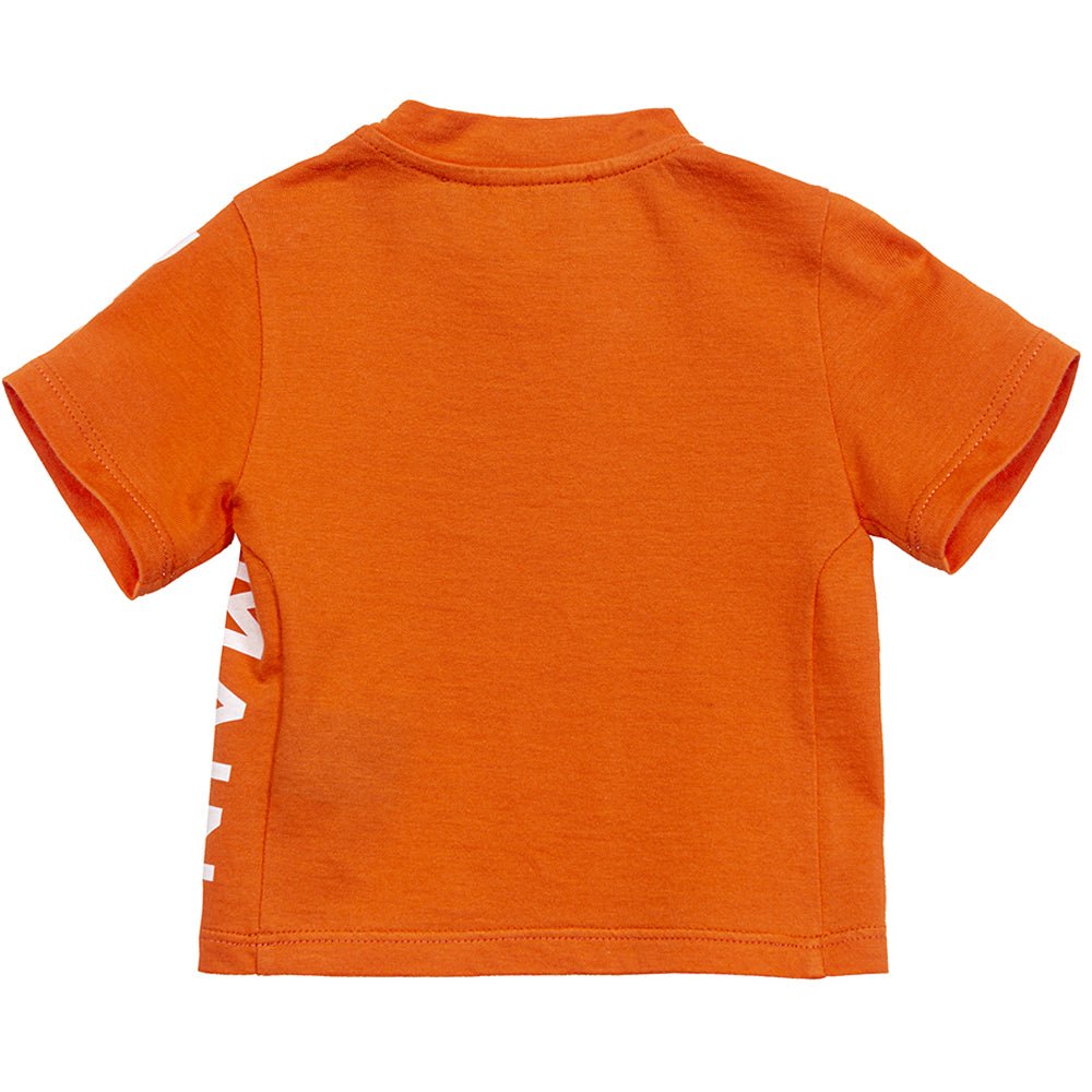 Balmain Cotton T-shirt Orange - Balmain KidsT-shirts