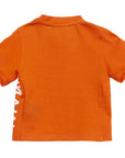 Balmain Cotton T-shirt Orange - Balmain KidsT-shirts