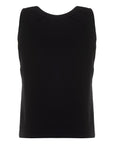 Balmain Logo Print Sleeveless Top Black - Balmain KidsVests