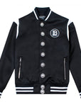 Balmain Paris Boys Bomber Jacket Black - Balmain KidsCoats & Jackets