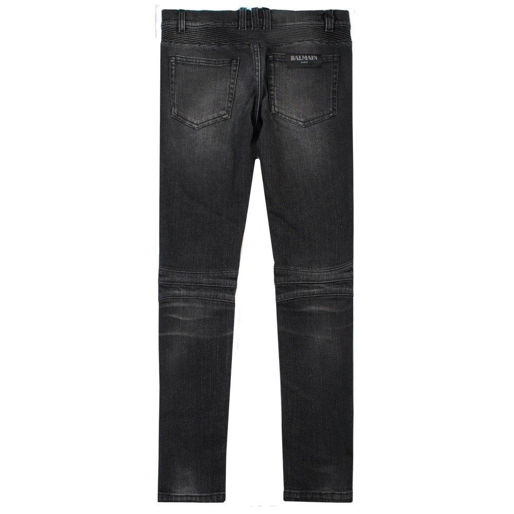 Balmain Paris Boys Slim-fit Biker Jeans Boys - Balmain KidsJeans