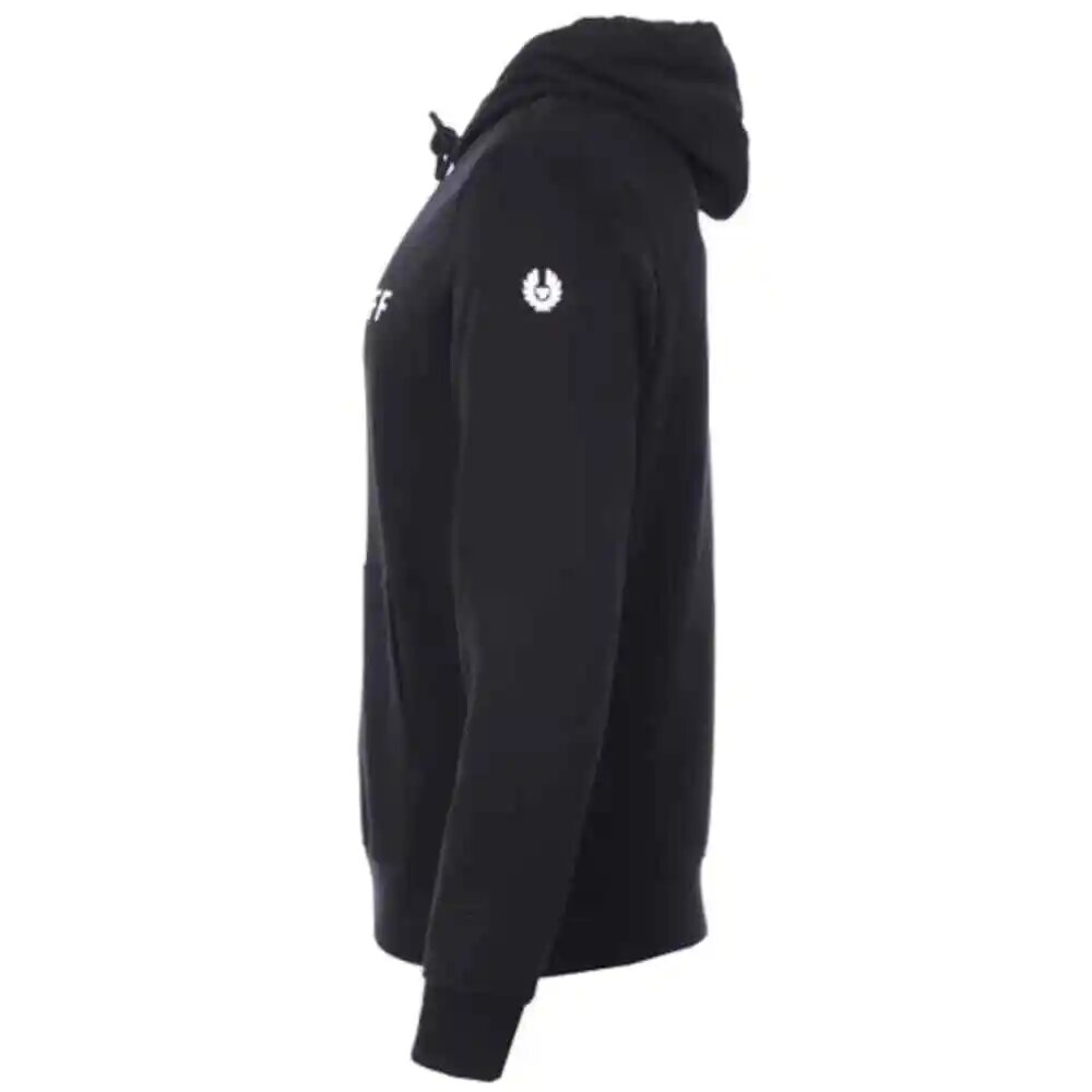 Belstaff Mens 1924 Hoodie Black - BelstaffHoodies