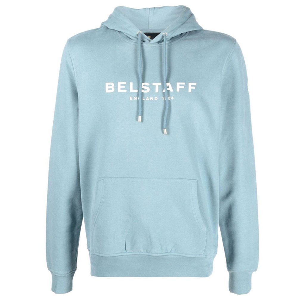 Belstaff Mens 1942 Hoodie Blue - BelstaffHoodies