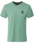 Belstaff Mens Cotton Logo T-shirt Green - BelstaffT-shirts