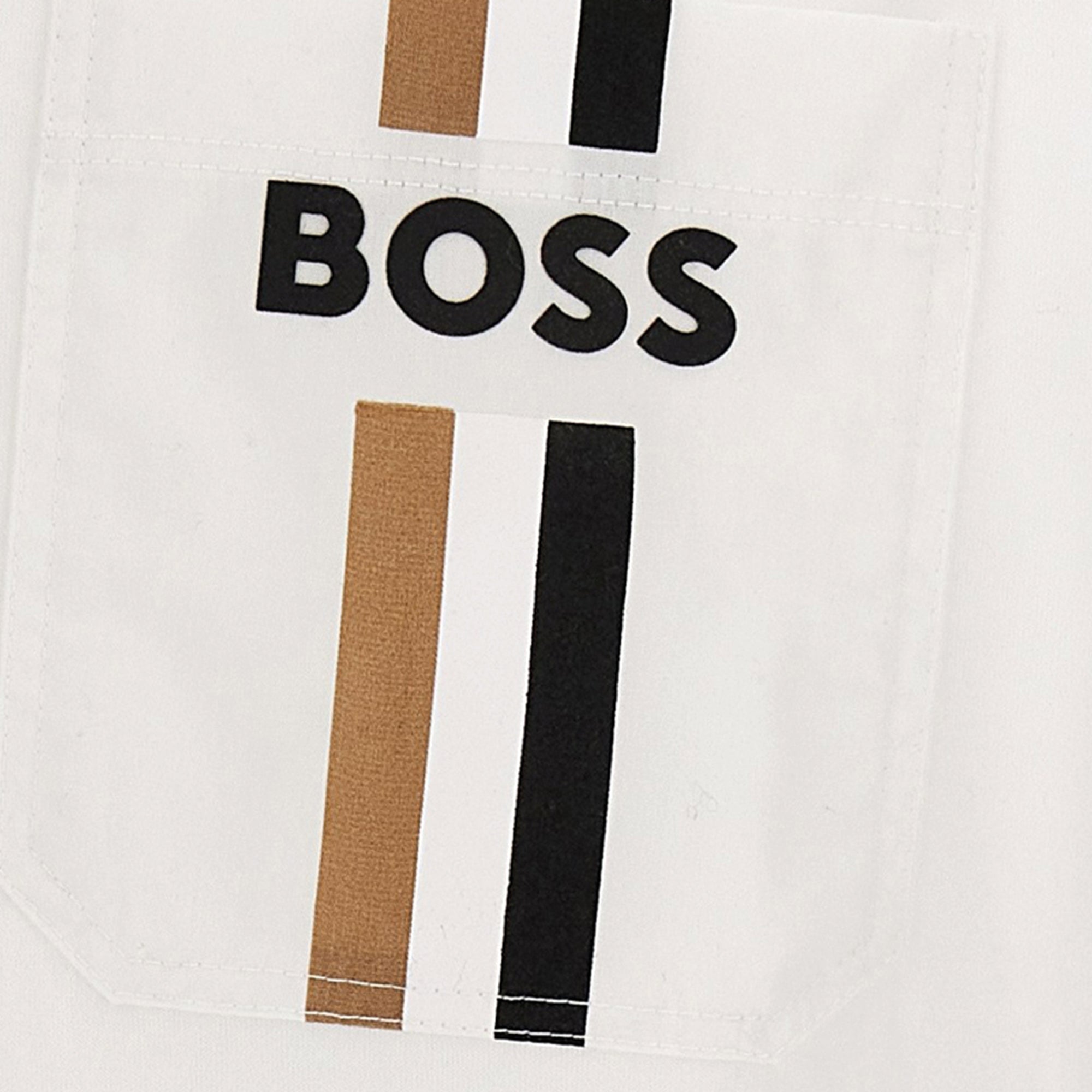 Boss Pocket Logo T-shirt White - BossT-shirts