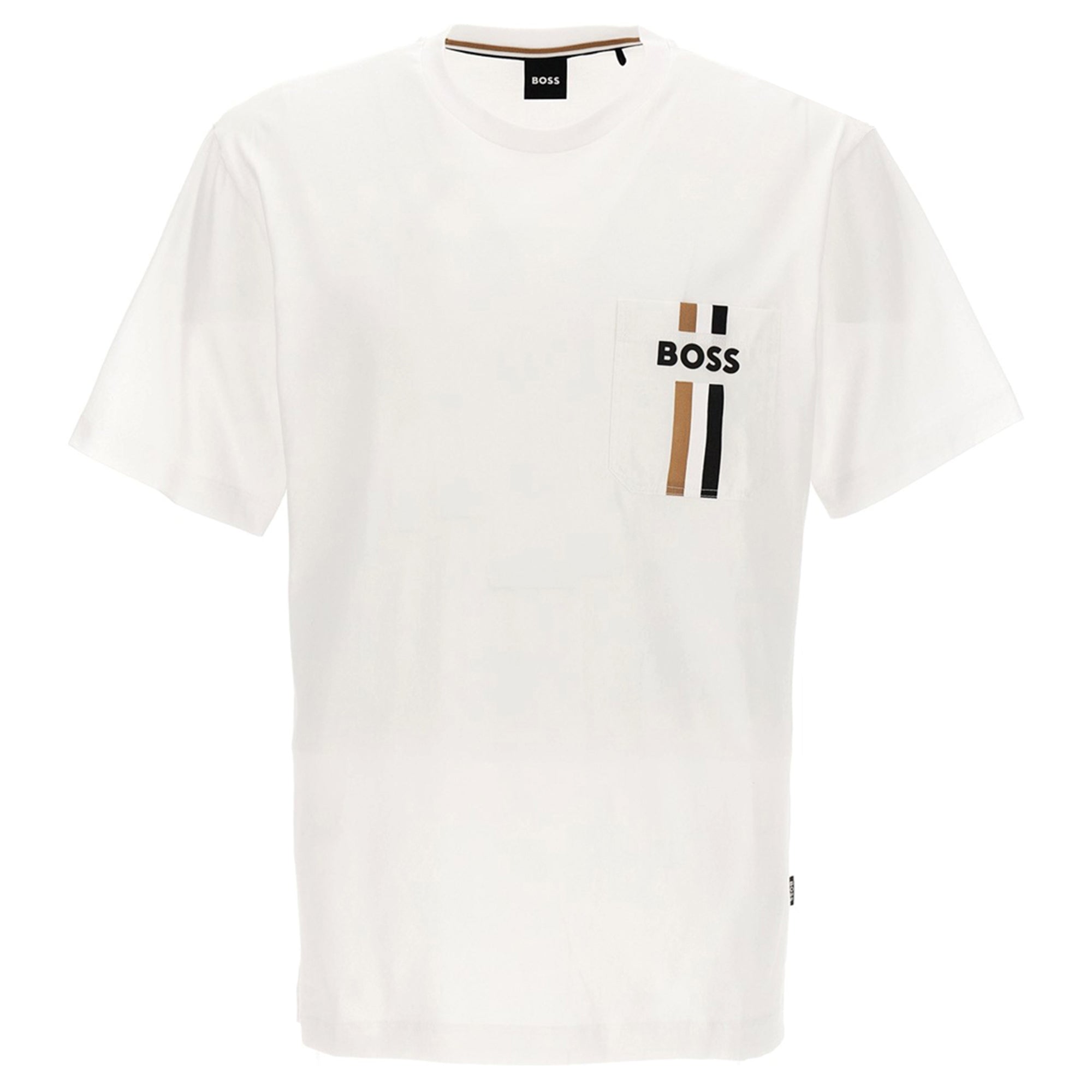 Boss Pocket Logo T-shirt White - BossT-shirts