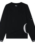 C.P Company Boys Goggle Sweater Black - C.P. Company KidsSweaters