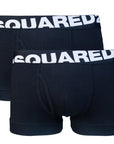 Dsquared2 Men's 2 Pack Boxers Black