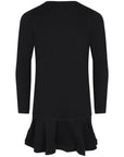 Givenchy Girls Logo Sweatshirt Dress Black